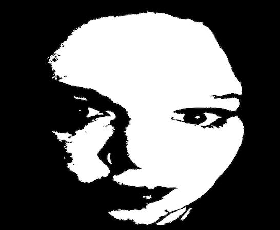 white face
